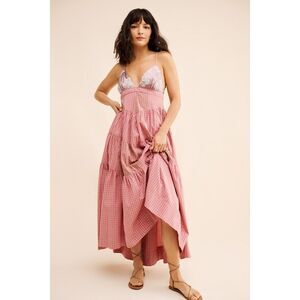 massima pleated maxi dress Anthropologie Massima Pleated Maxi Dress Size S $220
